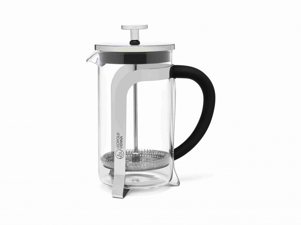 Fotografie Presovač French Press 350ml, černý - Leopold Vienna