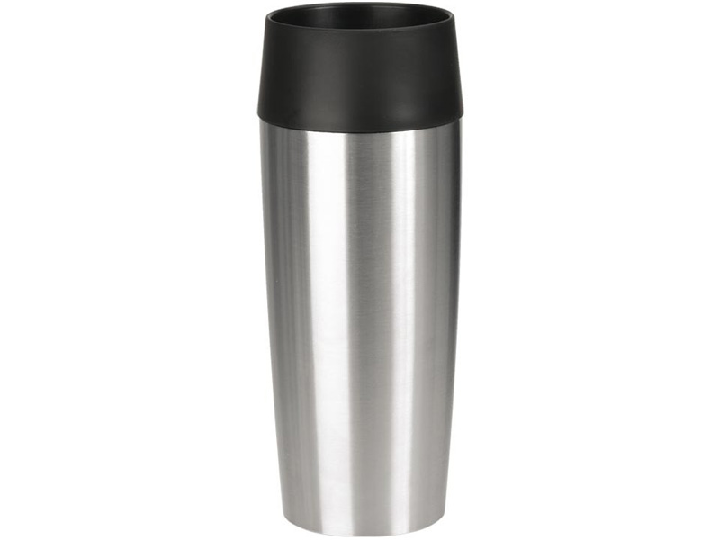 Termohrnek TRAVEL MUG Quick press 360 ml nerezový - Emsa