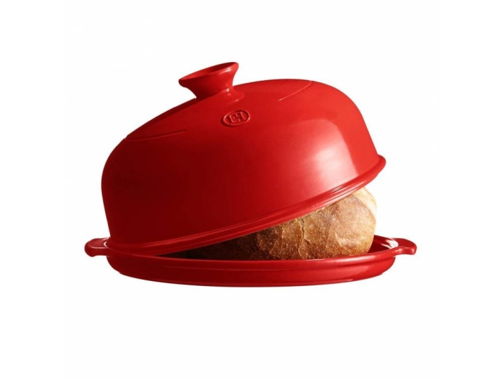Fotografie Červená keramická kulatá forma na pečení chleba Emile Henry, ⌀ 28,5 cm Emile Henry