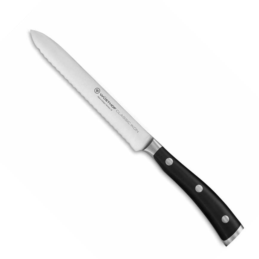 Fotografie Nakrajovací nůž CLASSIC IKON 14 cm - Wüsthof Dreizack Solingen