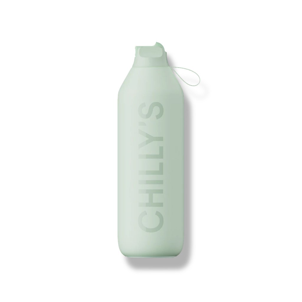 Termoláhev Chilly's Bottles - jemná zelená 1000ml, edice Series 2 Flip