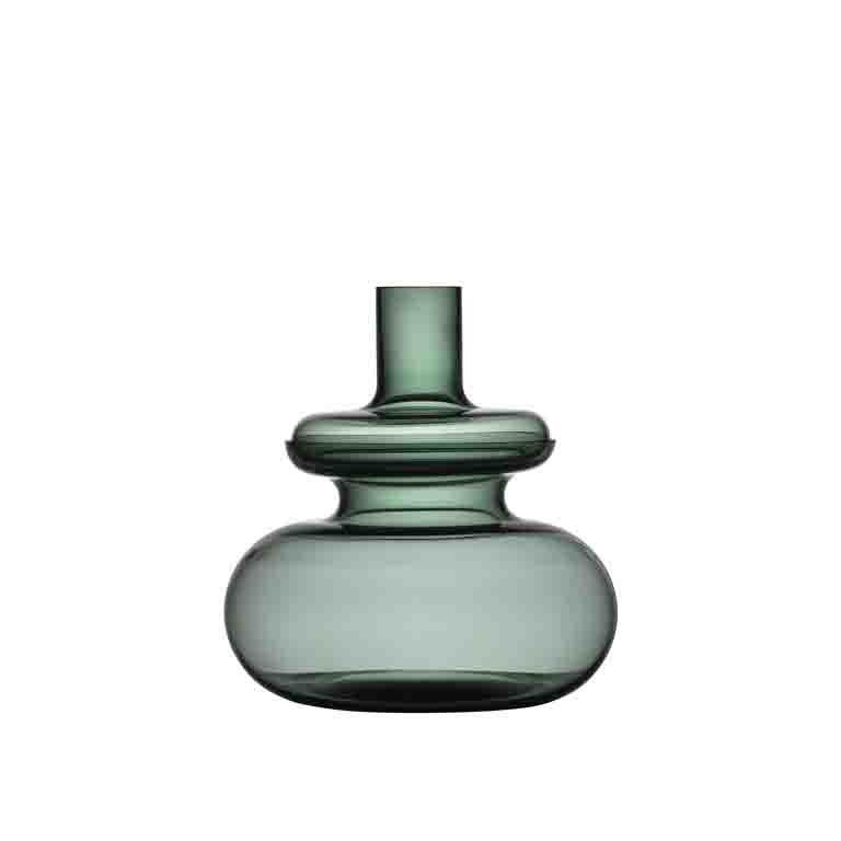 Ručně foukaná váza INU Moss Green 33 cm, zelená - ZONE DEMMARK