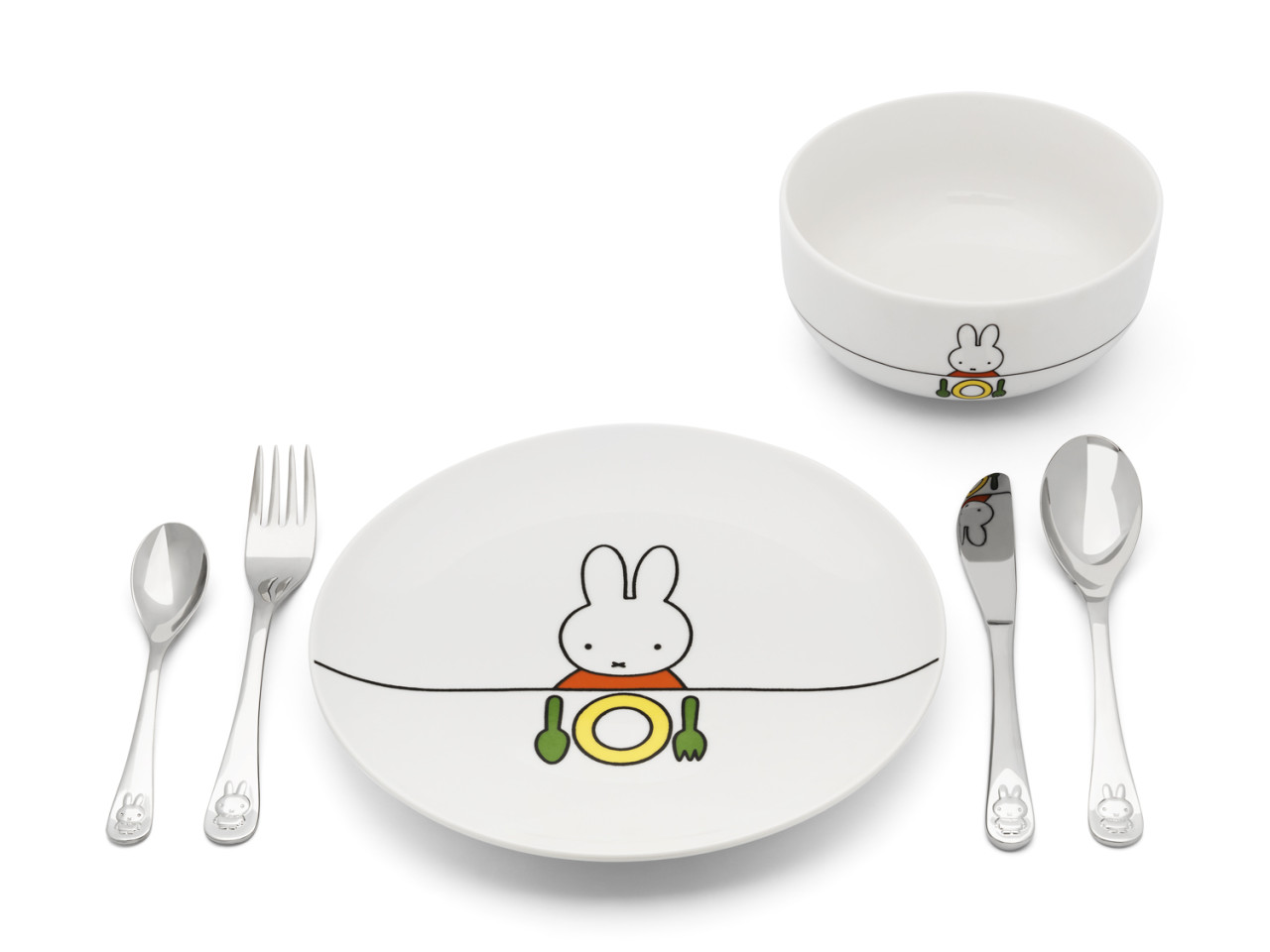 Jídelní porcelánová sada Miffy 6ks - Zilverstad